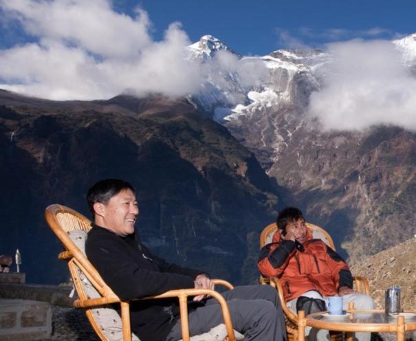 เยติเมาเท่นโฮม นามเช Hotel Namche ภายนอก รูปภาพ